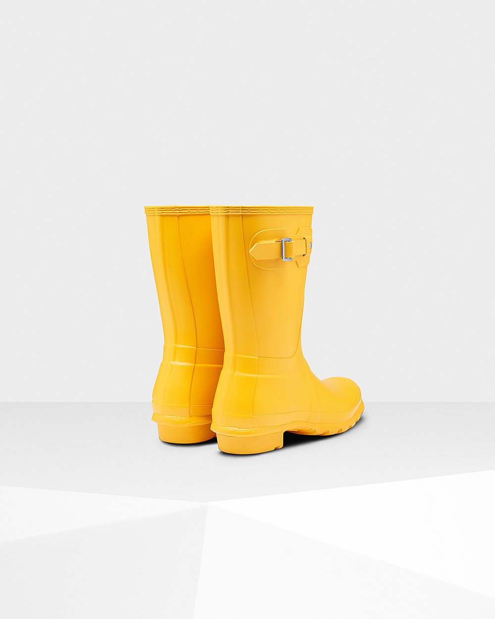 Hunter Mujer Original - Botas de Lluvia Amarillo - 839-RINKDE